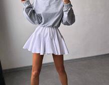 Комплект: спідниця + світшот Комплект: спідниця + світшот | PUSHKA SHOP