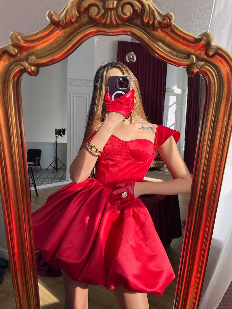 Комплект : корсет  з чашечками+ спідниця балон  | PUSHKA SHOP