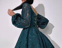 Мереживна сукня з корсетним верхом та пишною подвійною спідницею  Мереживна сукня з корсетним верхом та пишною подвійною спідницею  | PUSHKA SHOP