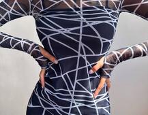 Сукня міді з принтом  Сукня міді з принтом  | PUSHKA SHOP