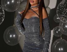 Сяюча корсетна сукня бюстьє | PUSHKA SHOP