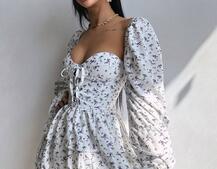 Корсетна сукня -бюстьє з пишною спідницею  Корсетна сукня -бюстьє з пишною спідницею  | PUSHKA SHOP