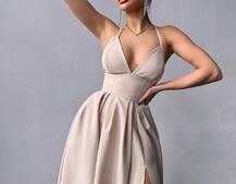 Сукня максі  з корсетним верхом і чашечками  | PUSHKA SHOP