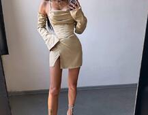 Комплект: корсет з рукавами    + спідниця міні з драпіруванням   Комплект: корсет з рукавами    + спідниця міні з драпіруванням   | PUSHKA SHOP