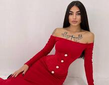 Сукня міді  + атласний корсет Сукня міді  + атласний корсет | PUSHKA SHOP