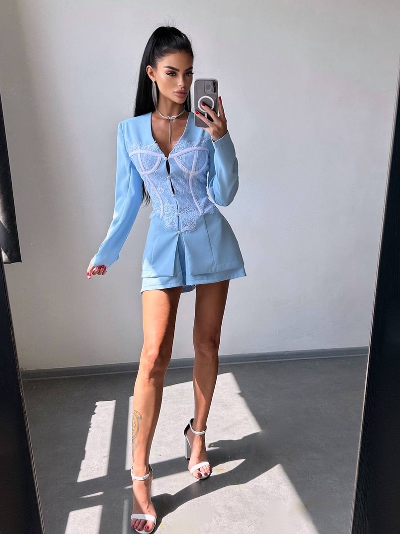 Комплект: піджак + шорти Комплект: піджак + шорти | PUSHKA SHOP