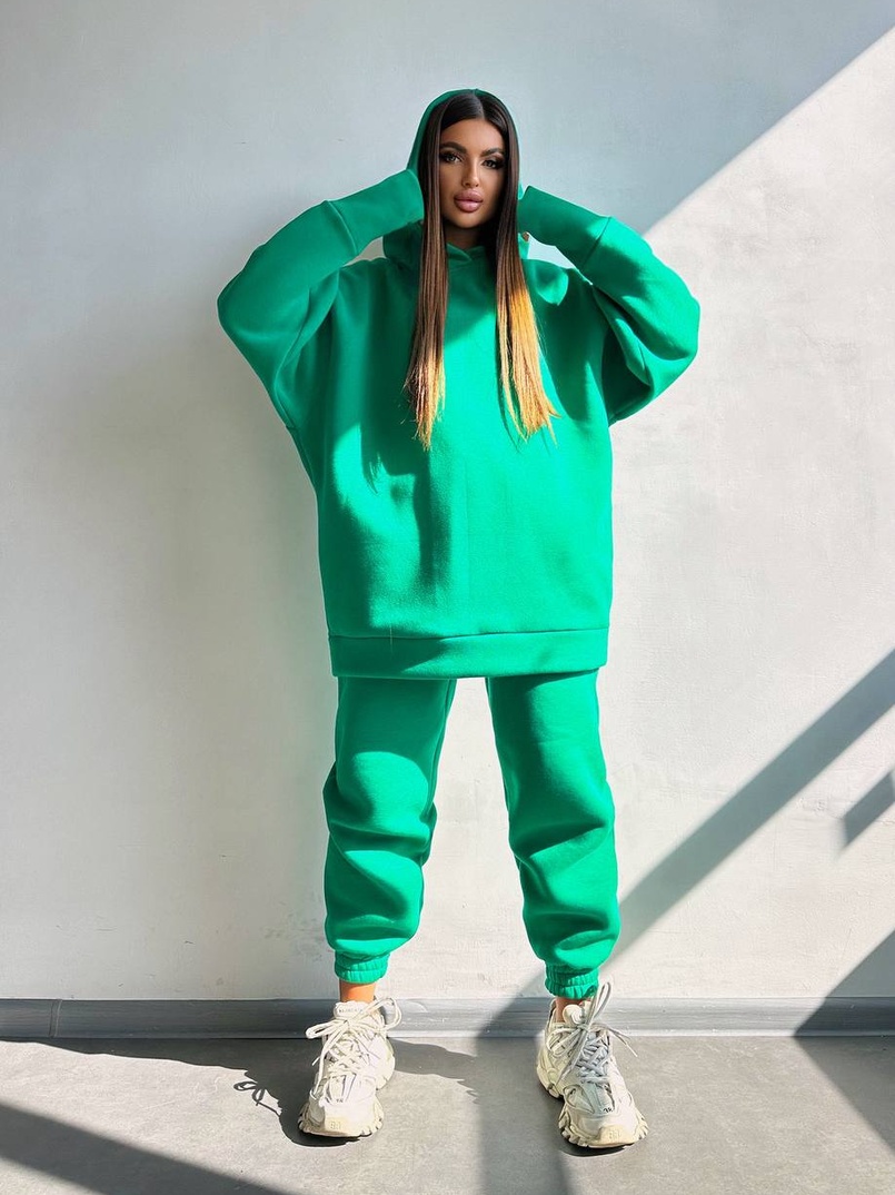 Теплий комплект: худі + спортивні штани Теплий комплект: худі + спортивні штани | PUSHKA SHOP