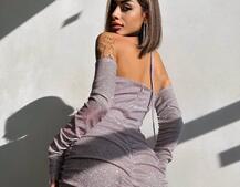 Сяюча корсетна сукня бюстьє Сяюча корсетна сукня бюстьє | PUSHKA SHOP