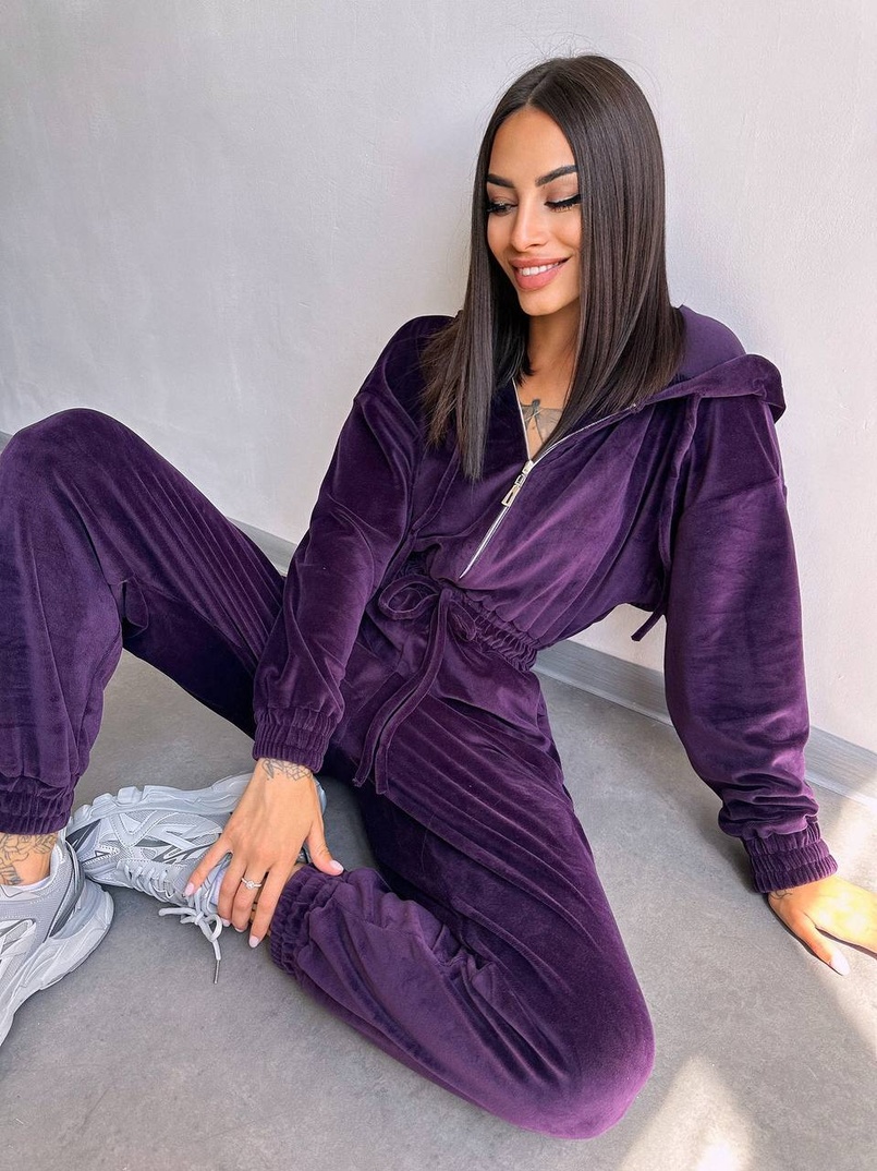 Велюровий комбінезон   Велюровий комбінезон   | PUSHKA SHOP