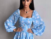 Корсетна сукня з подвійною спідницею  | PUSHKA SHOP