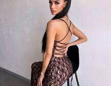 Мереживна сукня максі   Мереживна сукня максі   | PUSHKA SHOP