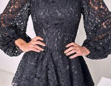 Мереживна сукня з корсетним верхом та пишною подвійною спідницею  Мереживна сукня з корсетним верхом та пишною подвійною спідницею  | PUSHKA SHOP