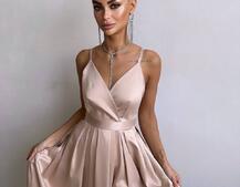 Атласна сукня максі  Атласна сукня максі  | PUSHKA SHOP