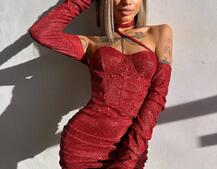 Сяюча корсетна сукня бюстьє Сяюча корсетна сукня бюстьє | PUSHKA SHOP