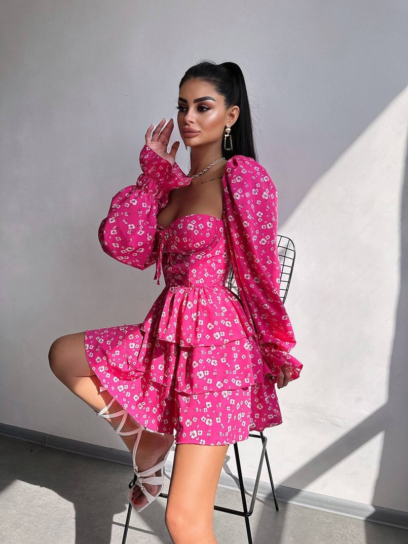 Корсетна сукня -бюстьє з пишною спідницею  Корсетна сукня -бюстьє з пишною спідницею  | PUSHKA SHOP