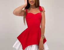 Сукня з чашечками та елементами корсету  Сукня з чашечками та елементами корсету  | PUSHKA SHOP