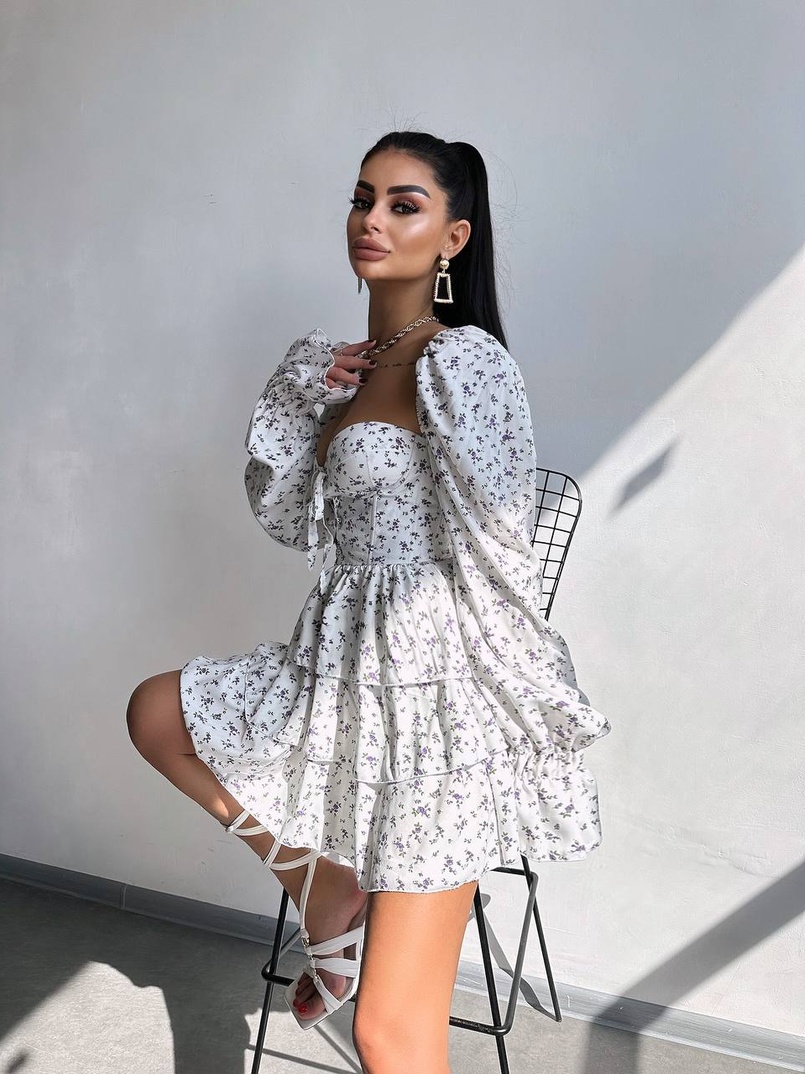 Корсетна сукня -бюстьє з пишною спідницею  Корсетна сукня -бюстьє з пишною спідницею  | PUSHKA SHOP