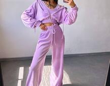 Велюровий комплект трійка  Велюровий комплект трійка  | PUSHKA SHOP