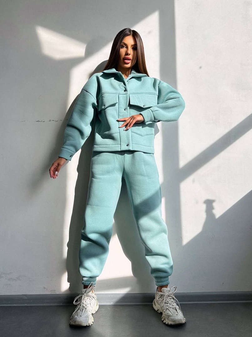 Комплект: тепла сорочка на кнопках + джоггери Комплект: тепла сорочка на кнопках + джоггери | PUSHKA SHOP