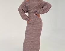 Трикотажна сукня-двійка  Трикотажна сукня-двійка  | PUSHKA SHOP