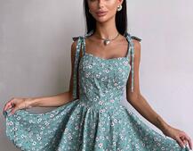 Корсетна сукня з подвійною спідницею  | PUSHKA SHOP