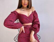 Комплект: топ із зав'язками на талії + спідниця міді з розрізом | PUSHKA SHOP