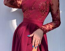 Сукня максі з мереживом  | PUSHKA SHOP