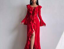 Сукня з воланами  Сукня з воланами  | PUSHKA SHOP