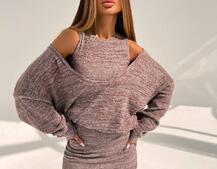 Трикотажна сукня-двійка + гетри  Трикотажна сукня-двійка + гетри  | PUSHKA SHOP