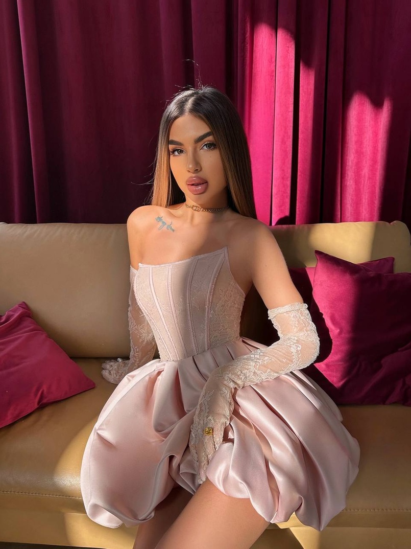 Комплект : мереживний корсет з рукавичками + спідниця балон Комплект : мереживний корсет з рукавичками + спідниця балон | PUSHKA SHOP