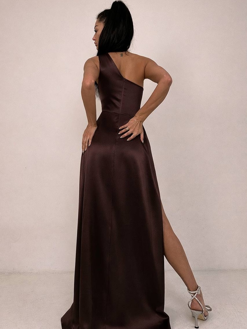 Атласна сукня максі  | PUSHKA SHOP