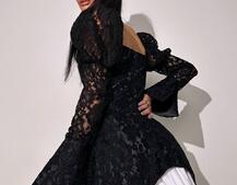 Мереживна сукня з чашечками  Мереживна сукня з чашечками  | PUSHKA SHOP