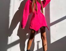 Тепле приталене худі з капюшоном на флісі + корсет на шнурівці Можна носити з корсетом та без Тепле приталене худі з капюшоном на флісі + корсет на шнурівці Можна носити з корсетом та без | PUSHKA SHOP