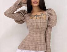 Сукня з об'ємними рукавами + спідниця з воланами Сукня з об'ємними рукавами + спідниця з воланами | PUSHKA SHOP