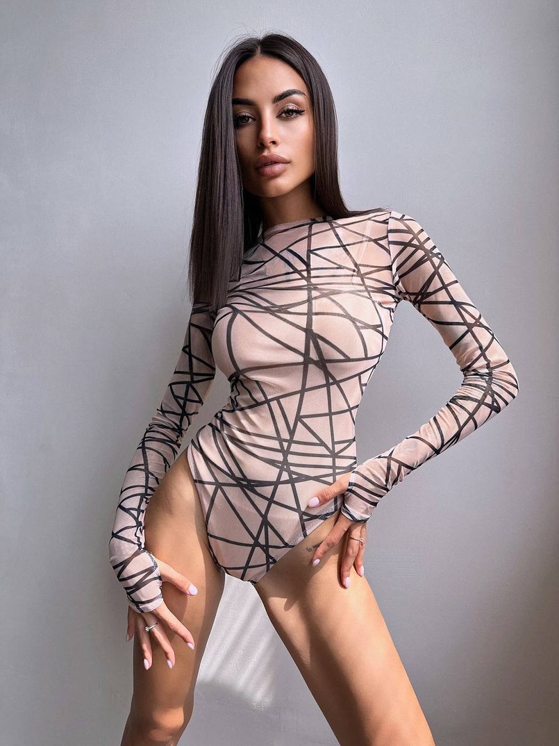 Боді з принтом   Боді з принтом   | PUSHKA SHOP