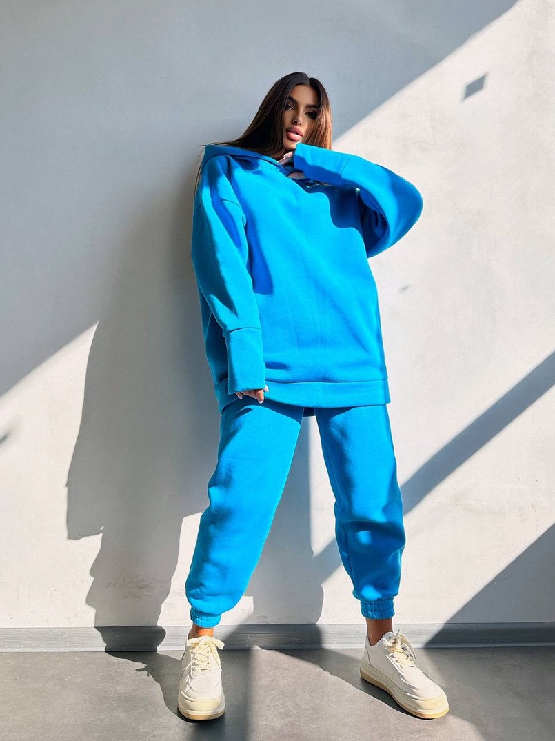 Теплий комплект: худі + спортивні штани Теплий комплект: худі + спортивні штани | PUSHKA SHOP