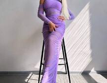 Сукня міді з драпіруванням   Сукня міді з драпіруванням   | PUSHKA SHOP