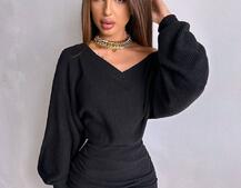 Трикотажна сукня міні  | PUSHKA SHOP