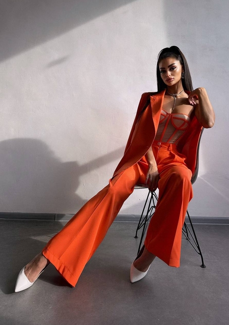 Костюм:  піджак на підкладці, штани+ корсет | PUSHKA SHOP