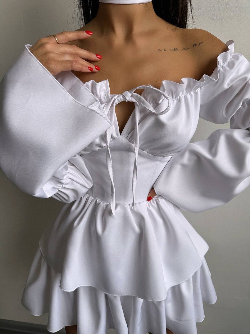 Сукня з чокером  Сукня з чокером  | PUSHKA SHOP