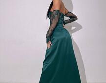 Комплект: мереживний корсет  +  спідниця максі   Комплект: мереживний корсет  +  спідниця максі   | PUSHKA SHOP