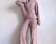 Трикотажний базовий комплект: світшот + штани  Трикотажний базовий комплект: світшот + штани  | PUSHKA SHOP