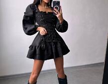 Комплект: сукня + корсет  Комплект: сукня + корсет  | PUSHKA SHOP