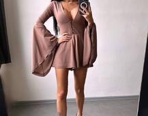 Ромпер з розкльошеними рукавами  Ромпер з розкльошеними рукавами  | PUSHKA SHOP