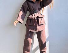 Комплект: тепла сорочка на кнопках + джоггери Комплект: тепла сорочка на кнопках + джоггери | PUSHKA SHOP