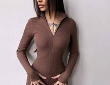 Облягаючий трикотажний комбінезон  Облягаючий трикотажний комбінезон  | PUSHKA SHOP