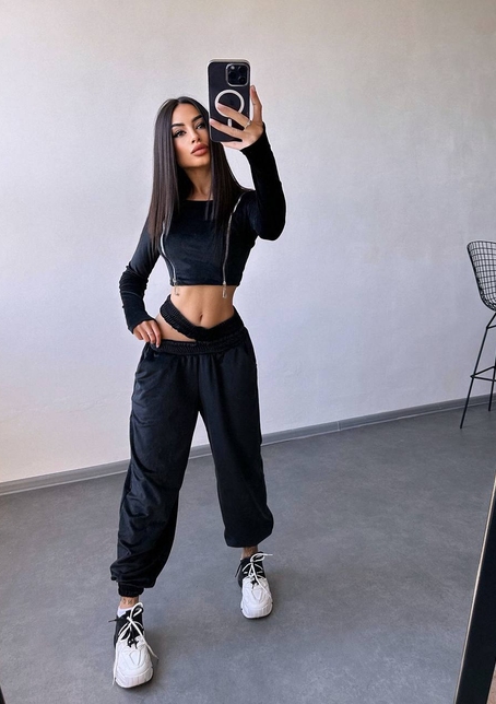 Велюровий комплект  | PUSHKA SHOP