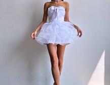 Комплект: корсет + пишна спідниця міні  Комплект: корсет + пишна спідниця міні  | PUSHKA SHOP