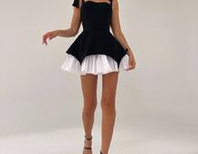 Сукня з чашечками та елементами корсету  Сукня з чашечками та елементами корсету  | PUSHKA SHOP