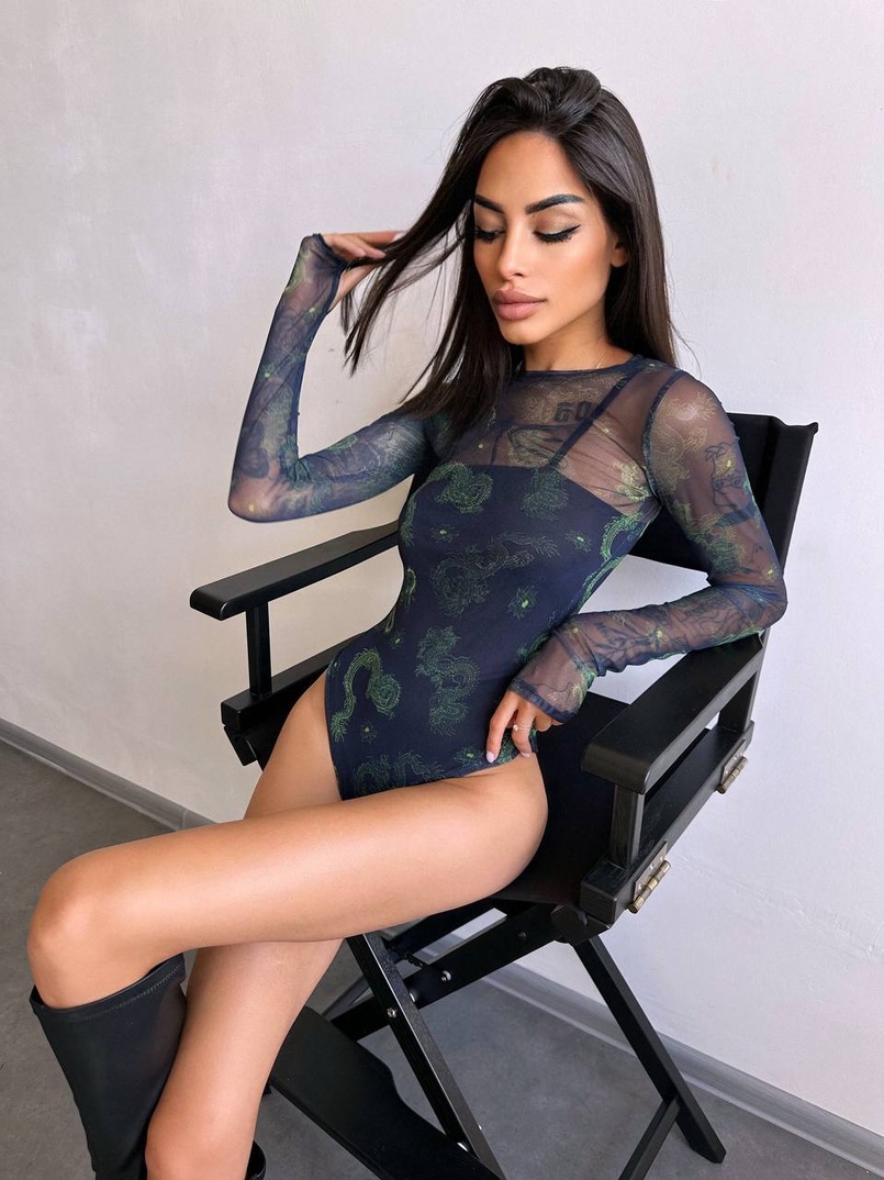 Боді з принтом   Боді з принтом   | PUSHKA SHOP